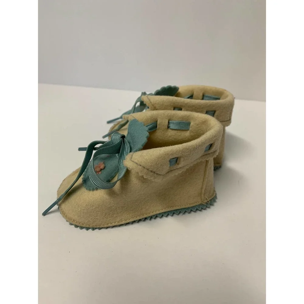 Vintage Baby Dear‎ Moccasins Lot of 2